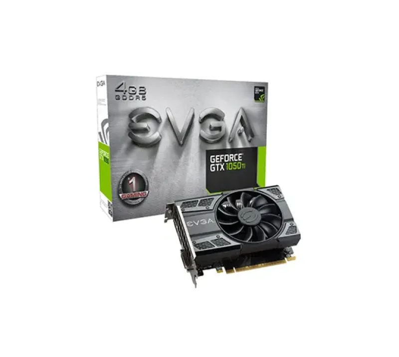 04G-P4-6251-KR - EVGA Geforce 1050 Ti Graphic Card 1.29 GHz Core 1.39 GHz Boost Clock 4GB GDDR5 PCI Express 3.0 x16 Dual Slot Space Required