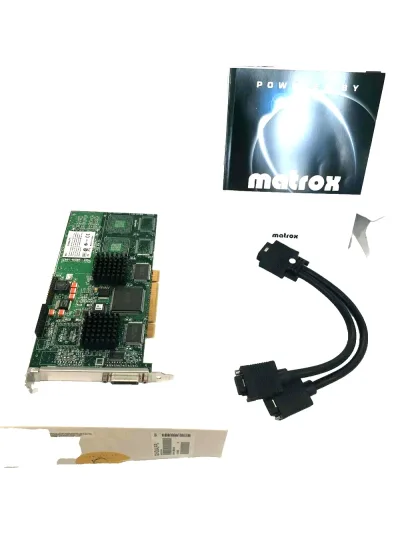 04J738 - Matrox Graphics 16MB PCI G200 Video Graphics Card
