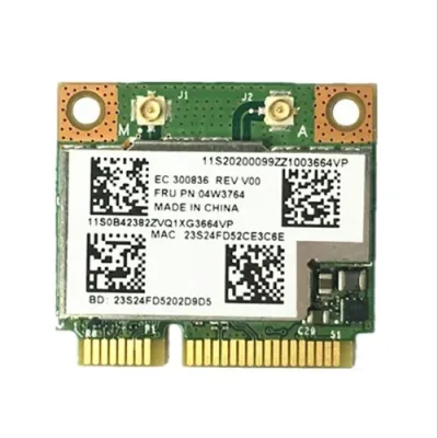 04W3763 - Lenovo Wi-Fi Wireless and Bluetooth 4 Half Mini Card