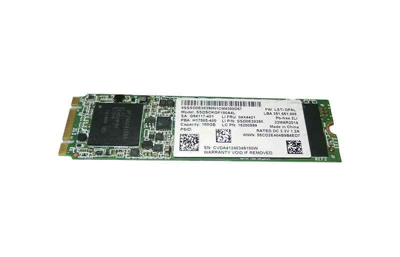 04X4421 - Lenovo 180GB M.2 2280 SATA 6Gb/s Solid State Drive for ThinkPad