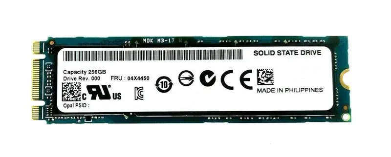 04X4450 - Lenovo 256GB Multi-Level-Cell SATA 6Gb/s 2.5-inch Solid State Drive