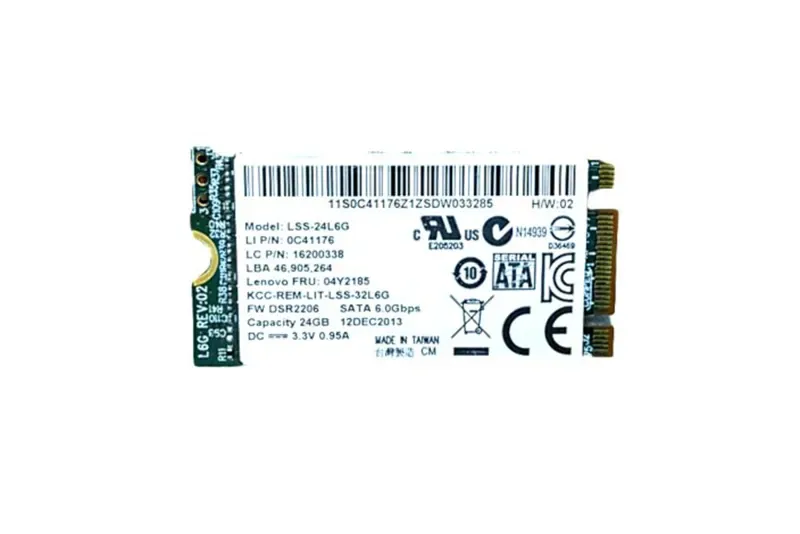 04Y2185 - Lenovo 24GB mSATA M.2 Solid State Drive