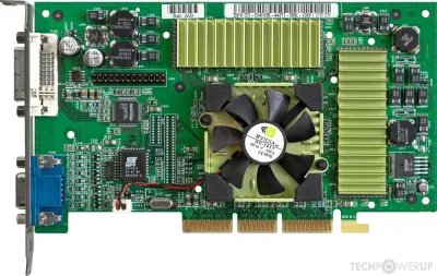 054NHR - Nvidia GeForce2 Ultra 64MB AGP Video Graphics Card with DVI and VGA Outputs