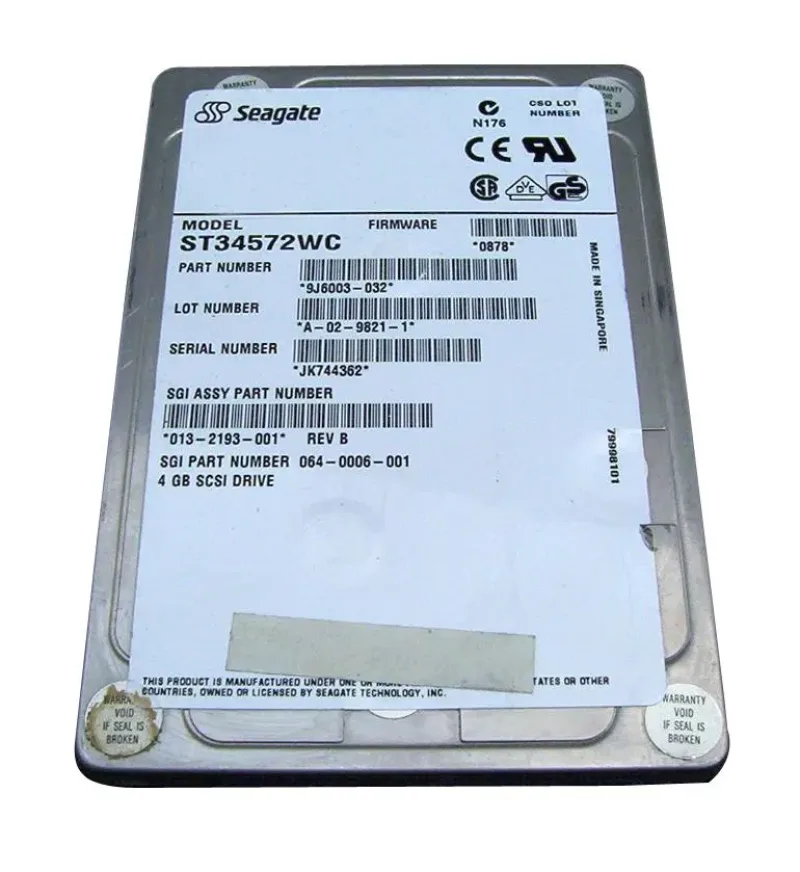 064-0131-001 - SGI 18GB 10000RPM Ultra 320 SCSI 3.5-inch Hard Drive
