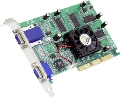 064-A4-NV72-B1 - EVGA GeForce4 MX 440 SE 64MB 64-Bit DDR AGP 2X/4X Video Graphics Card