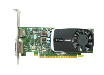 065VT4 - Dell 1GB Nvidia Quadro 600 DDR3 128-Bit DVI/ DisplayPort PCI Express 2 x16 Video Graphics Card