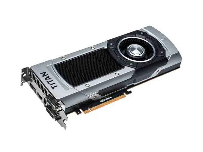 06G-P4-2790-L1 - EVGA GeForce GTX Titan 6GB 384-Bit GDDR5 PCI Express 3.0 x16 DVI-I/ DVI-D/ HDMI/ Display Port/ SLI Supported Video Graphics Card