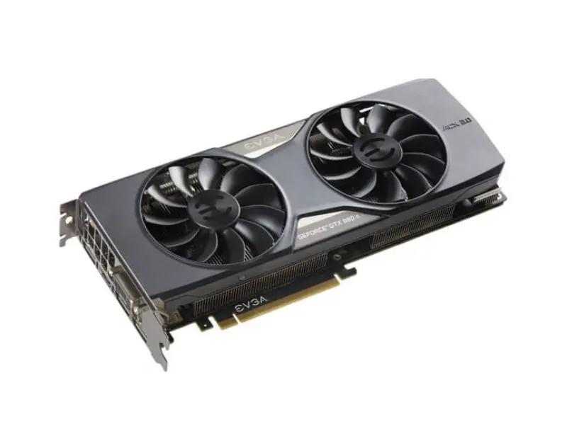 06G-P4-4995-B1 - EVGA GeForce GTX 980 Ti SuperClocked+ ACX 2.0+ 6GB GDDR5 384-Bit PCI Express 3.0 DVI-I/ HDMI/ 3x DisplayPort Video Graphics Card