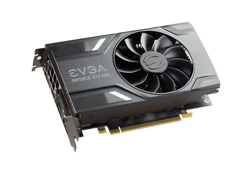 06G-P4-6161-KR - EVGA Geforce GTX 1060 Graphic Card 1.51 GHz Core 1.71 GHz Boost Clock 6GB GDDR5 PCI Express 3.0 x16 Dual Slot Space Required