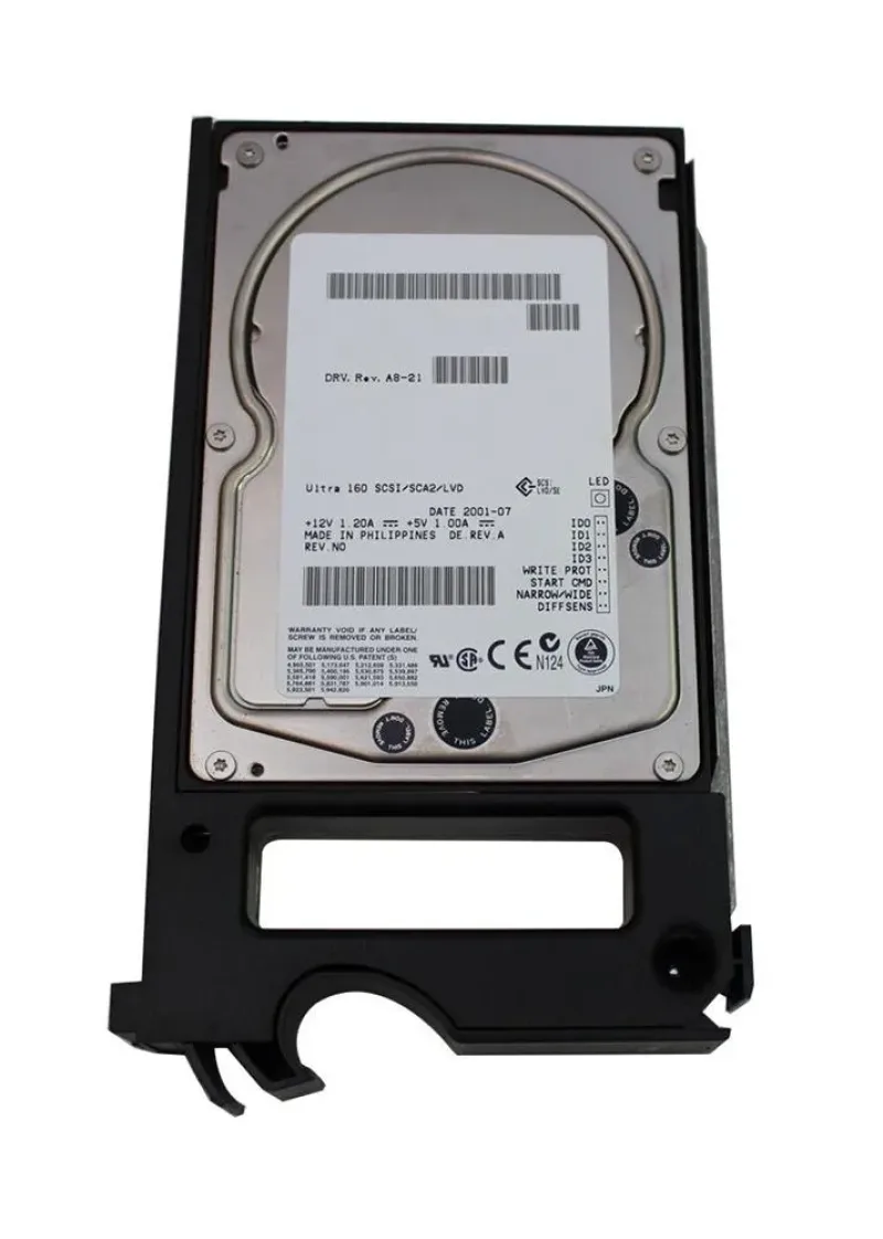 06H295 - Dell 36GB 10000RPM Ultr160 SCSI 80-Pin 3.5-inch Hard Drive