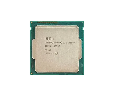 06HW9H - Dell 1.8GHz 8MB L3 Cache 5GT/s DMI Speed Socket FCLGA1150 22NM 25W Intel Xeon Quad Core E3-1230LV3 Processor