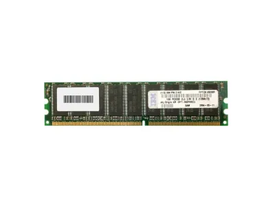 06P4051 - IBM 1GB PC3200 DDR-400MHz ECC Unbuffered CL3 184-Pin Memory Module