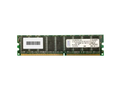 06P4058 - IBM 1GB PC3200 DDR-400MHz ECC Unbuffered CL3 184-Pin Memory Module