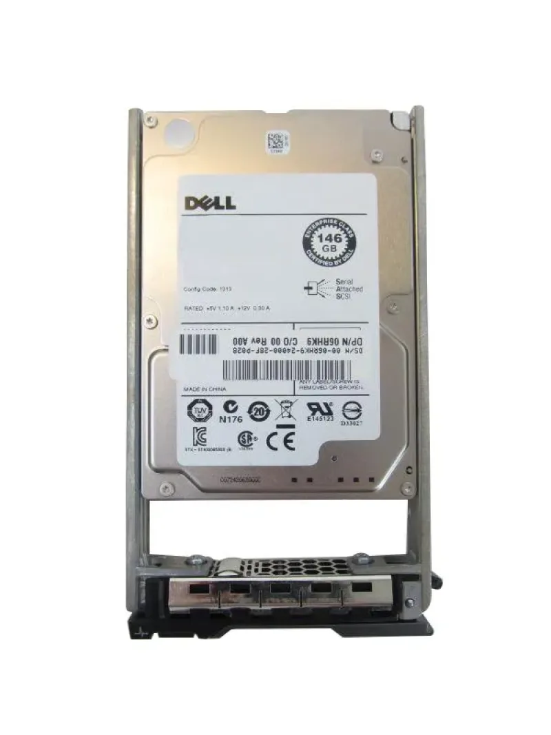 06RHK9 - Dell 146GB 15000RPM SAS 6Gb/s 2.5-inch Hard Drive