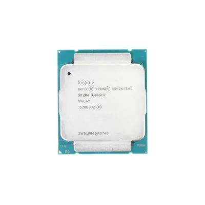 06X0KY - Dell 3.40GHz 9.6GT/s QPI 20MB L3 Cache Socket FCLGA2011-3 Intel Xeon E5-2643 V3 6-Core Processor