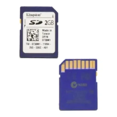 0738M1 - Dell 2GB SD Flash Memory Card