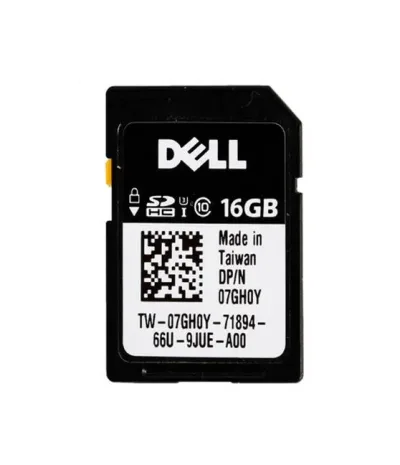 07GH0Y - Dell 16GB iDRAC vFlash Class 10 SD Card