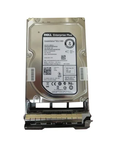 07GR25 - Dell 3TB 7200RPM SAS 6Gb/s 64MB Cache 3.5-inch Hard Drive