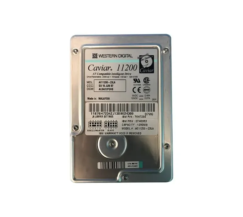 07H0383 - IBM 1.2GB 5200RPM IDE/ATA 128KB Cache 3.5-inch Hard Drive