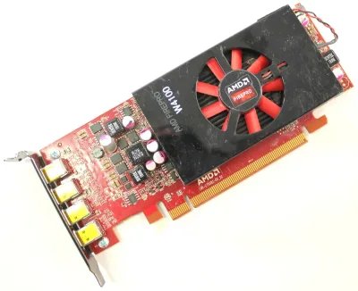 07MGJ6 - Dell AMD FirePro W4100 2GB Professional Video Graphics Card