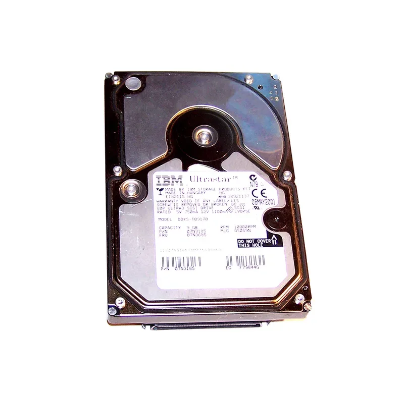 07N3185 - IBM 9GB 10000RPM Ultra 160 SCSI 3.5-inch Hard Drive