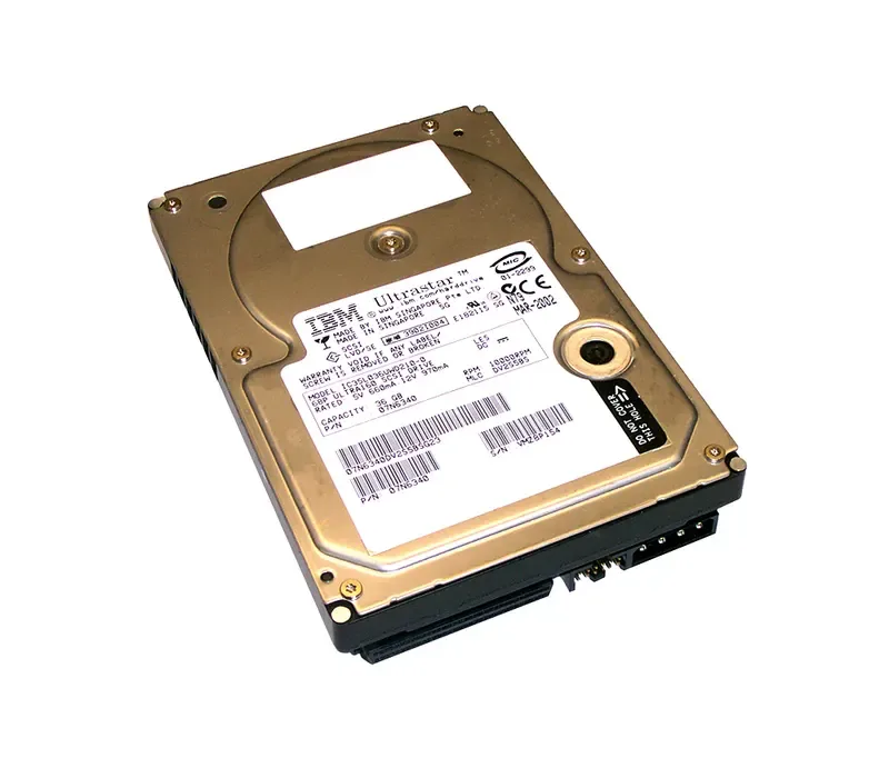 07N6340 - IBM Ultrastar 73LZX 36GB 10000RPM Ultra-160 Wide SCSI 68-Pin Hard Disk Drive
