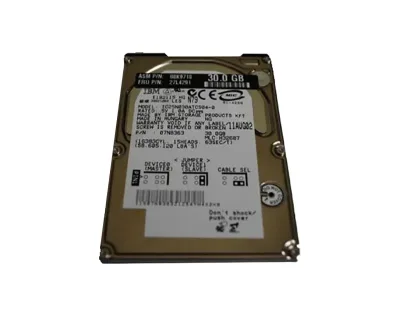 07N8363 - IBM 30GB 4200RPM ATA / IDE 2.5-inch Hard Drive