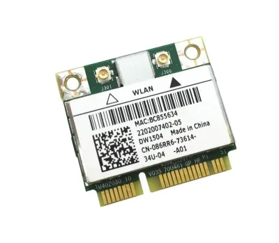 086RR6 - Dell WiFi Card DW1504 802.11b/g/n Internal Mini Latitude E6320