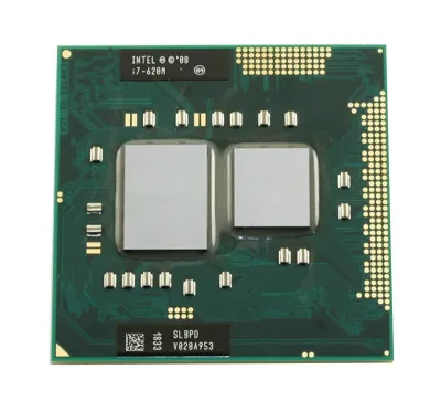 087JT4 - Dell 2.66GHz 2.5GT/s Socket PPGA988 4MB Cache Intel Core i7-620M Dual Core Processor