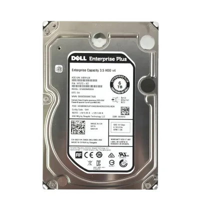 08D1V4 - Dell 6TB 7200RPM SAS 12Gb/s 3.5-inch Hard Drive Gen13 with Tray