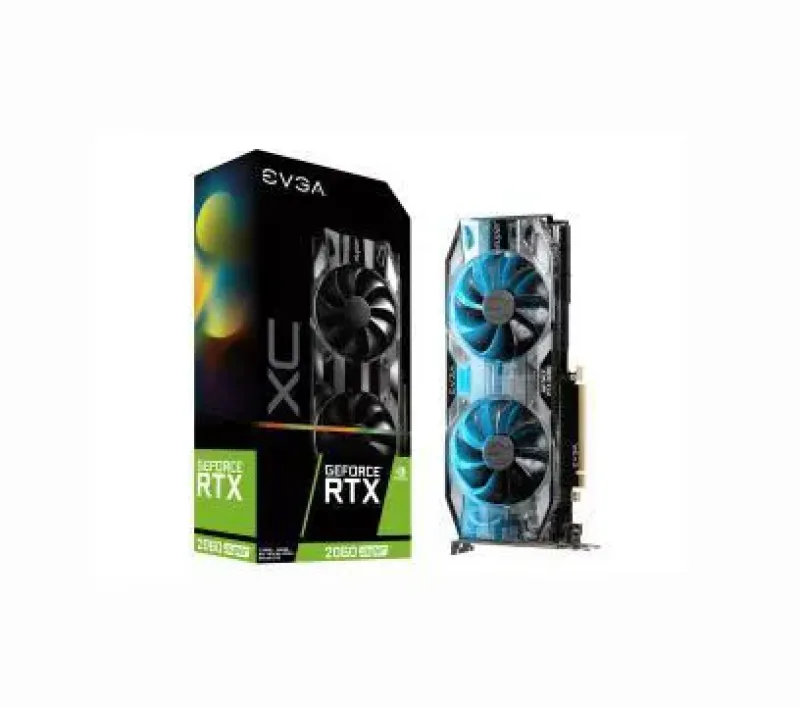 08G-P4-3162-KR EVGA NVIDIA GeForce RTX 2060 Super XC GAMING 8GB GDDR6 HDMI/3DisplayPort/USB Type-C PCI-Express Video Card w/ RGB LED