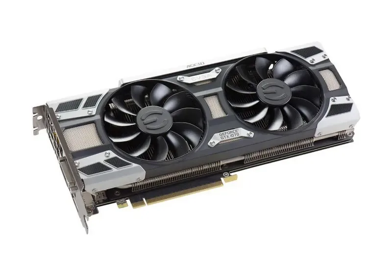 08G-P4-6173-KR - EVGA NVIDIA GeForce GTX 1070 Superclocked GAMING 8GB GDDR5 DVI/HDMI/3DisplayPort PCI-Express Video Card with ACX 3.0 Cooler