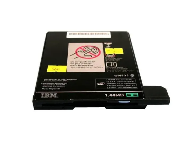 08K9606 - IBM 1.44MB 3.5-inch Floppy Drive for ThinkPad T22