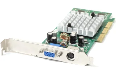 08Y483 - Dell nVidia GEFORCE4 MX 420 64MB AGP 4X VGA/TV-OUT FULL HEIGHT Graphics Card