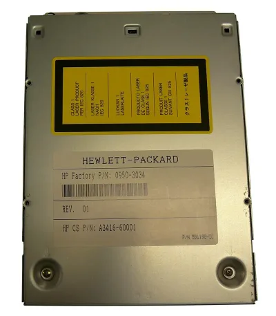 0950-3034 - HP 6x/32x Speed DVD-ROM Narrow Single-Ended SCSI-2 50-Pin Optical Drive