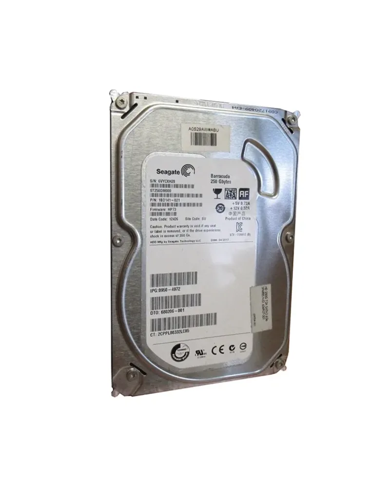 0950-4972 - HP 250GB 7200RPM SATA 3Gb/s 3.5-inch Hard Drive