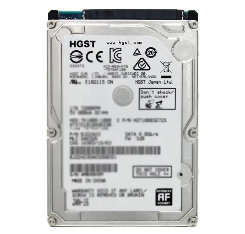 0A74511 - Hitachi Travelstar 7K500 160GB 7200RPM SATA 3Gb/s 16MB Cache 2.5-inch Hard Drive