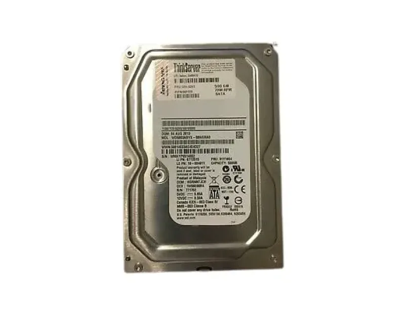 0AA89473 - Lenovo 500GB 7200RPM SATA 3.5-inch Hard Drive