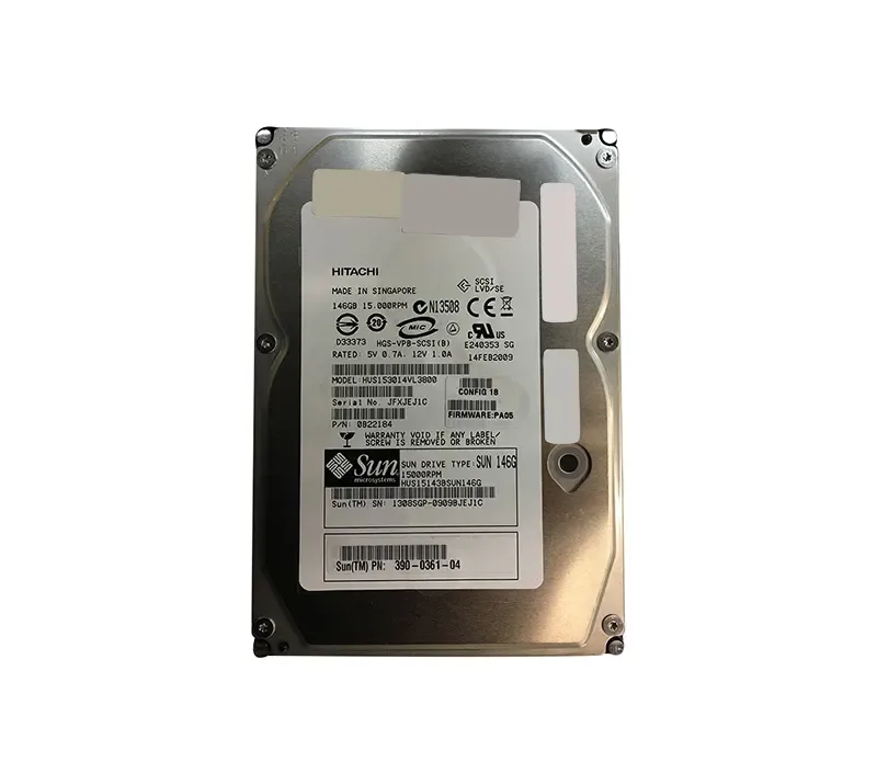 0B22184 - Hitachi Ultrastar 15K300 147GB 15000RPM Ultra-320 SCSI 80-Pin 16MB Cache 3.5-inch Hard Drive
