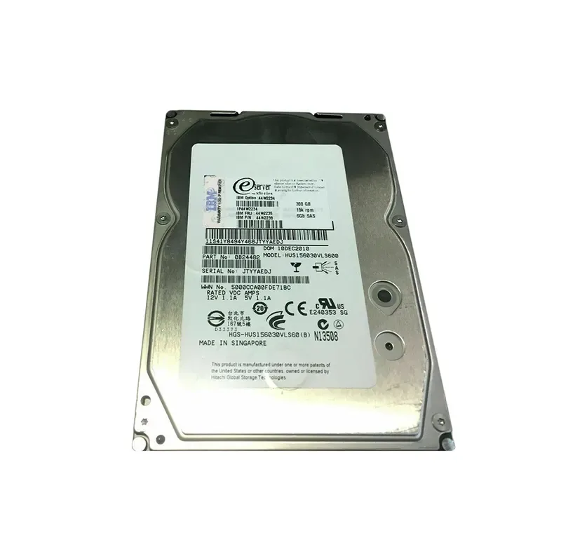 0B24482 - IBM Hitachi Ultrastar 15K600 300GB 15000RPM SAS 6Gb/s 64MB Cache 3.5-inch Hard Drive