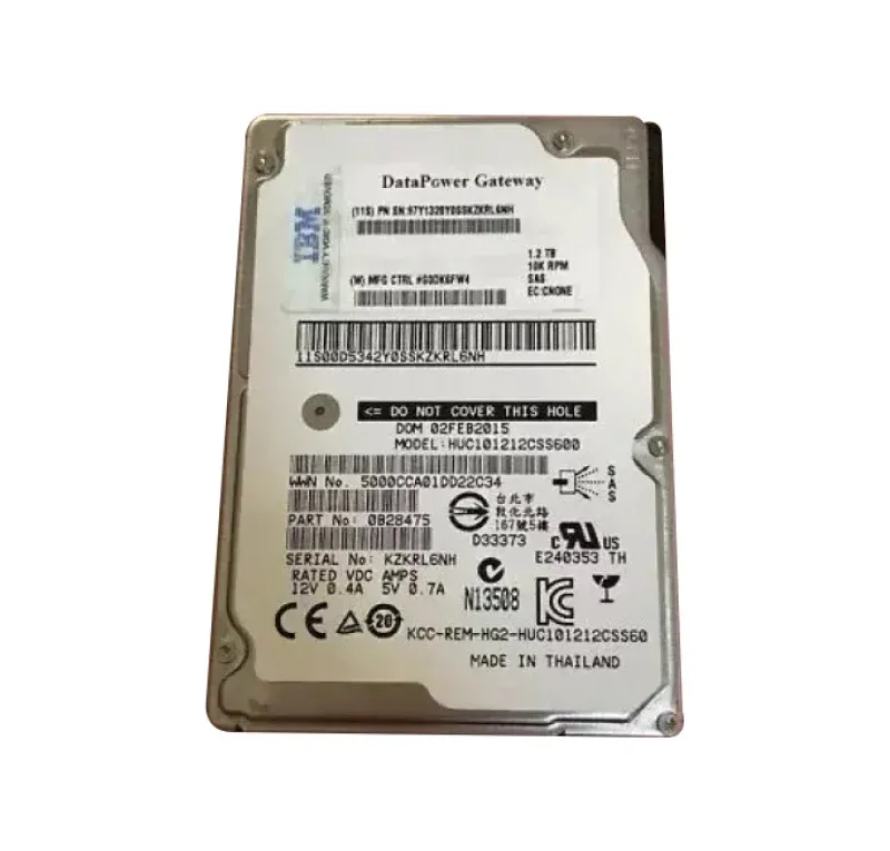 0B28475 - HGST Ultrastar C10K1200 1.2TB 10000RPM SAS 6Gb/s 64MB Cache 2.5-inch Hard Drive