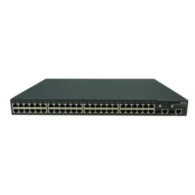 0C0978 - Dell PowerConnect 3348 48 x Ports 10/100Base-T + 2 x Ports SFP + 2 x Ports 10/100/1000 Fast Ethernet Managed Switch