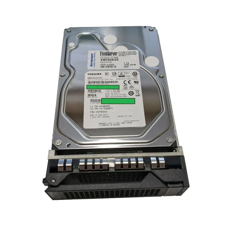0C44508 - Lenovo 1TB 7200RPM SAS 6Gb/s 3.5-inch Hard Drive