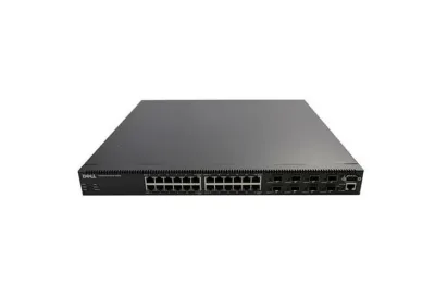 0C6506 - Dell PowerConnect 6024F 24-Port 24 x 10/100/1000 + 8 x shared 10/100/1000 Gigabit Ethernet Managed Switch