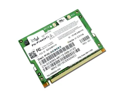 0C9063 - Dell Mini PCI Wireless Card