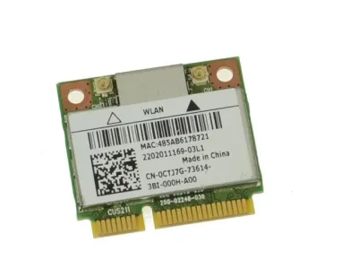 0CTJ7G - Dell Ar5b22 Bigfoot Killer N-1202 Wireless N Bluetooth 4.0 WLAN Card