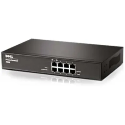 0D535K - Dell PowerConnect 2808 8 x Ports 10/100/1000Base-T Gigabit Ethernet Managed Switch