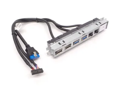0D545R - Dell I/O USB Audio Panel for Optiplex 980 Desktop (Refurbished / Grade-A)