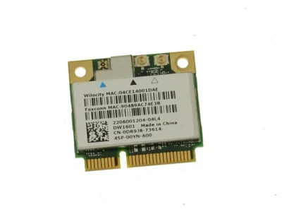 0DR9J8 - Dell WiFi Card DW1601 Mini PCI-Express WiGig 802.11AD Internal Mini Bluetooth 4.0