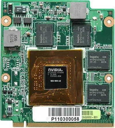 0DY445 - Dell Nvidia GeForce 8600M GT 256MB Video Graphics Card for Inspiron 1700
